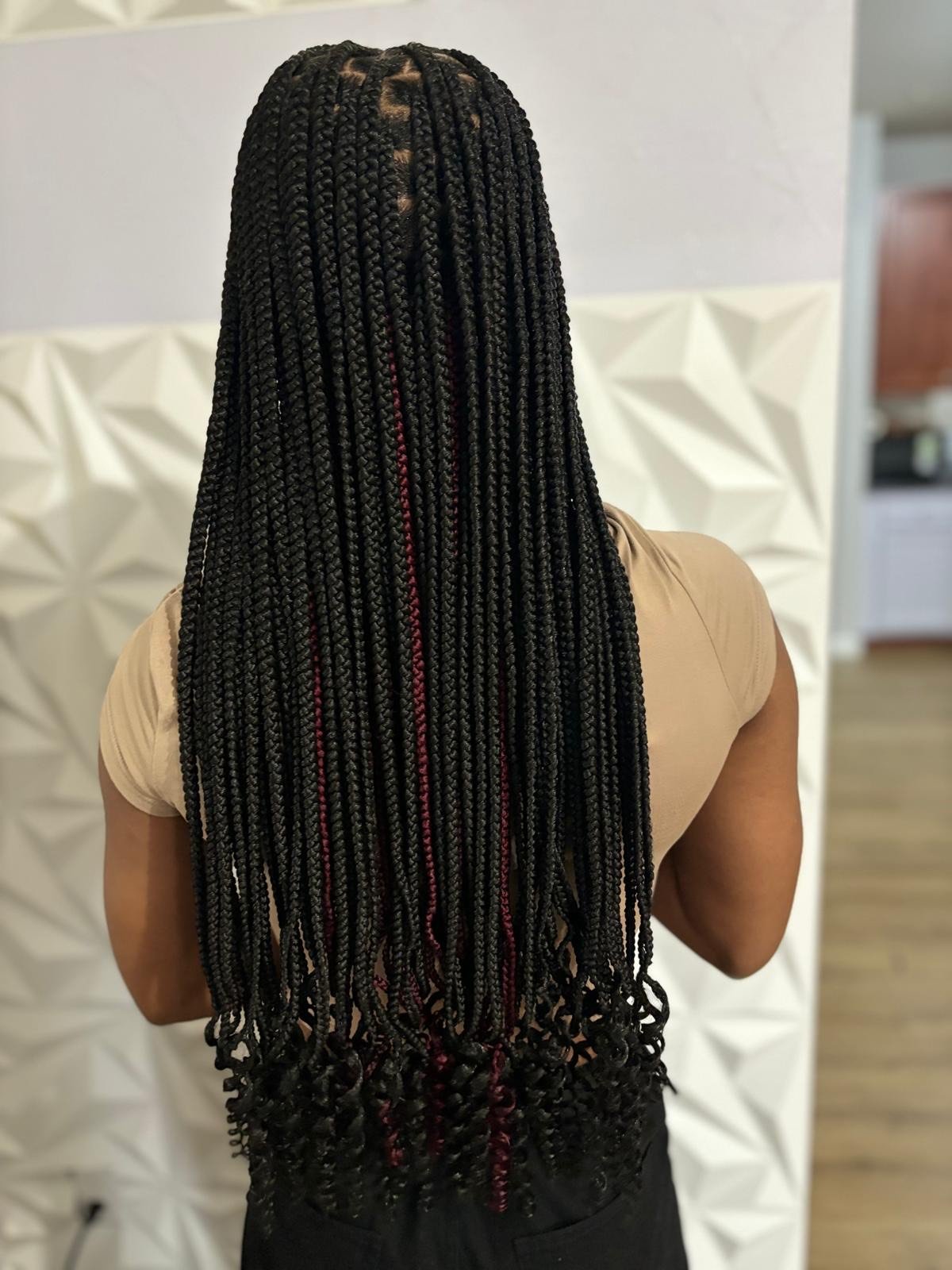 Finished braid style