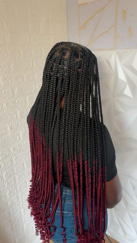 Meduim long $180 Braid include